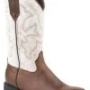 'Roper' Women's 11" Monterey Square Toe - Tan / White