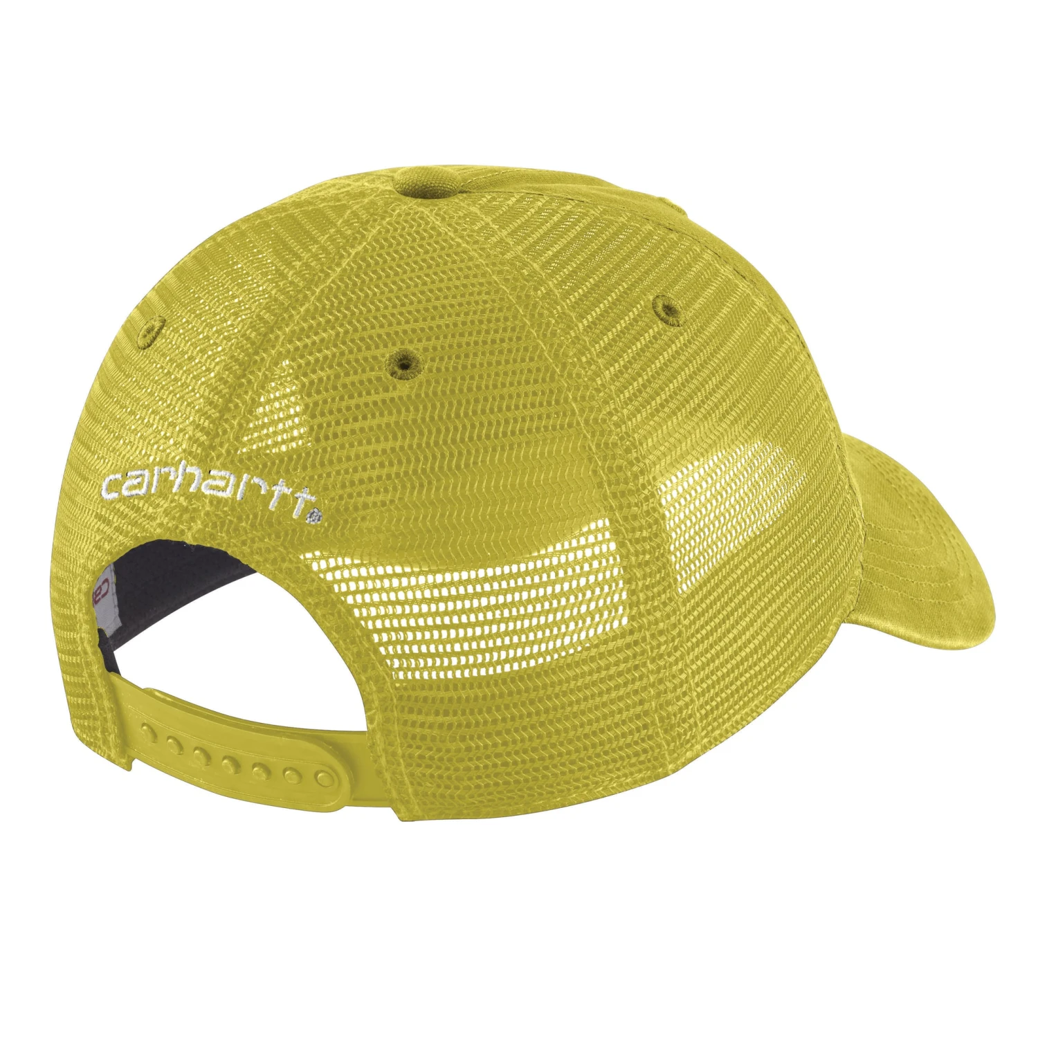 'Carhartt' Men's Adjustable Canvas Mesh-Back Cap - Warm Olive 2 'Carhartt' Men's Adjustable Canvas Mesh-Back Cap - Warm Olive - Image 2