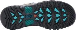'Keen Outdoor' Women's Targhee EXP WP Mid Hiker - Brindle / Blue Coral -Outdoor Clothing Sale 1017737 OS large 1024x1024@2x