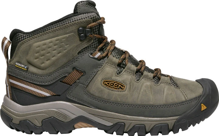 'Keen Outdoor' Men's Targhee III WP Mid Hiker - Black Olive / Golden Brown (Wide) 1 'Keen Outdoor' Men's Targhee III WP Mid Hiker - Black Olive / Golden Brown (Wide)