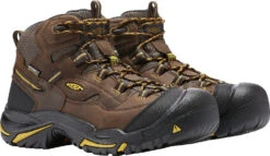 'Keen Utility' Men's Braddock Mid EH WP Soft Toe - Cascade Brown / Yellow / Black 8 'Keen Utility' Men's Braddock Mid EH WP Soft Toe - Cascade Brown / Yellow / Black -Outdoor Clothing Sale 1020162 PLA large 1024x1024@2x