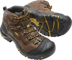 'Keen Utility' Men's Braddock Mid EH WP Soft Toe - Cascade Brown / Yellow / Black 10 'Keen Utility' Men's Braddock Mid EH WP Soft Toe - Cascade Brown / Yellow / Black -Outdoor Clothing Sale 1020162 PPS large 1024x1024@2x