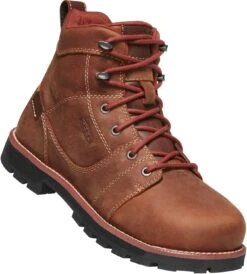 'Keen Utility' Women's 6" Seattle WP Safety Toe - Gingerbread / Black -Outdoor Clothing Sale 1022085 3Q large 1024x1024@2x