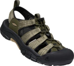 'Keen Outdoor' Men's Newport H2 Sandal - Forest Night / Black -Outdoor Clothing Sale 1022250 FLR large 1024x1024@2x