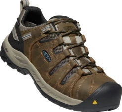 'Keen' Men's Flint II EH WP Steel Toe - Cascade Brown / Orion Blue -Outdoor Clothing Sale 1023236 3Q large 1024x1024@2x