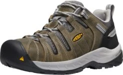 'Keen Utility' Men's Flint II EH Steel Toe - Gargoyle / Paloma -Outdoor Clothing Sale 1023267 F3Q large 1024x1024@2x