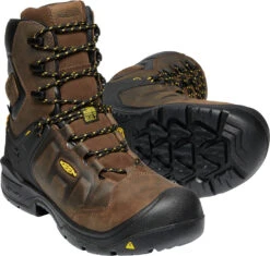 'Keen Utility' Men's 8" Dover EH WP Carbon Toe - Dark Earth / Black -Outdoor Clothing Sale 1024186 PPS large 1024x1024@2x