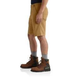 'Carhartt' Men's Rugged Flex® Relaxed Fit Canvas Work Short - Hickory -Outdoor Clothing Sale 102514918 AVL MF18 1024x1024@2x