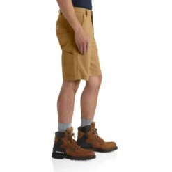 'Carhartt' Men's Rugged Flex® Relaxed Fit Canvas Work Short - Hickory -Outdoor Clothing Sale 102514918 AVR MF18 1024x1024@2x