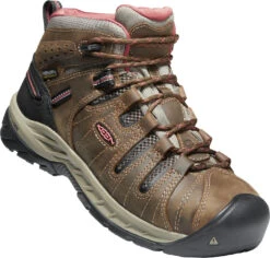 'Keen Utility' Women's Flint II EH WP Mid Hiker - Cascade Brown / Brick Dust -Outdoor Clothing Sale 1025246 3Q large 1024x1024@2x