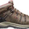 'Keen Utility' Women's Flint II EH WP Mid Hiker - Cascade Brown / Brick Dust