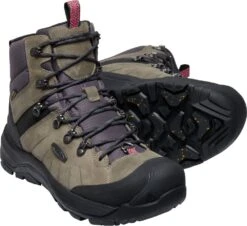'Keen Outdoor' Men's Revel IV Mid Polar WP Boot - Steel Grey / Magnet -Outdoor Clothing Sale 1025454 PPS large 1024x1024@2x