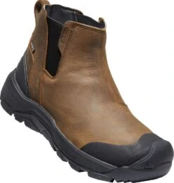 'Keen Outdoor' Men's Revel IV Chelsea Insulated WP Boot - Canteen / Black -Outdoor Clothing Sale 1025559 FLR large 1024x1024@2x