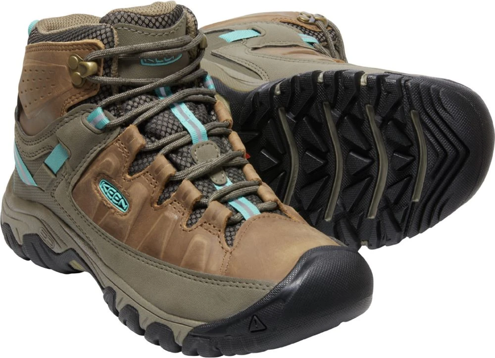 'Keen Outdoor' Women's Targhee III WP Mid Hiker - Toasted Coconut / Porcelain 5 'Keen Outdoor' Women's Targhee III WP Mid Hiker - Toasted Coconut / Porcelain - Image 5