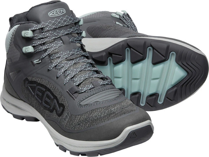 'Keen Outdoor' Women's Terradora Flex WP Hiker - Magnet / Cloud Blue 4 'Keen Outdoor' Women's Terradora Flex WP Hiker - Magnet / Cloud Blue - Image 4