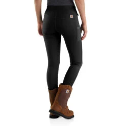 'Carhartt' Women's Fitted Lightweight Utility Legging - Black