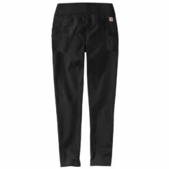 'Carhartt' Women's Fitted Lightweight Utility Legging - Black -Outdoor Clothing Sale 103609 001 Back S19 1024x1024@2x