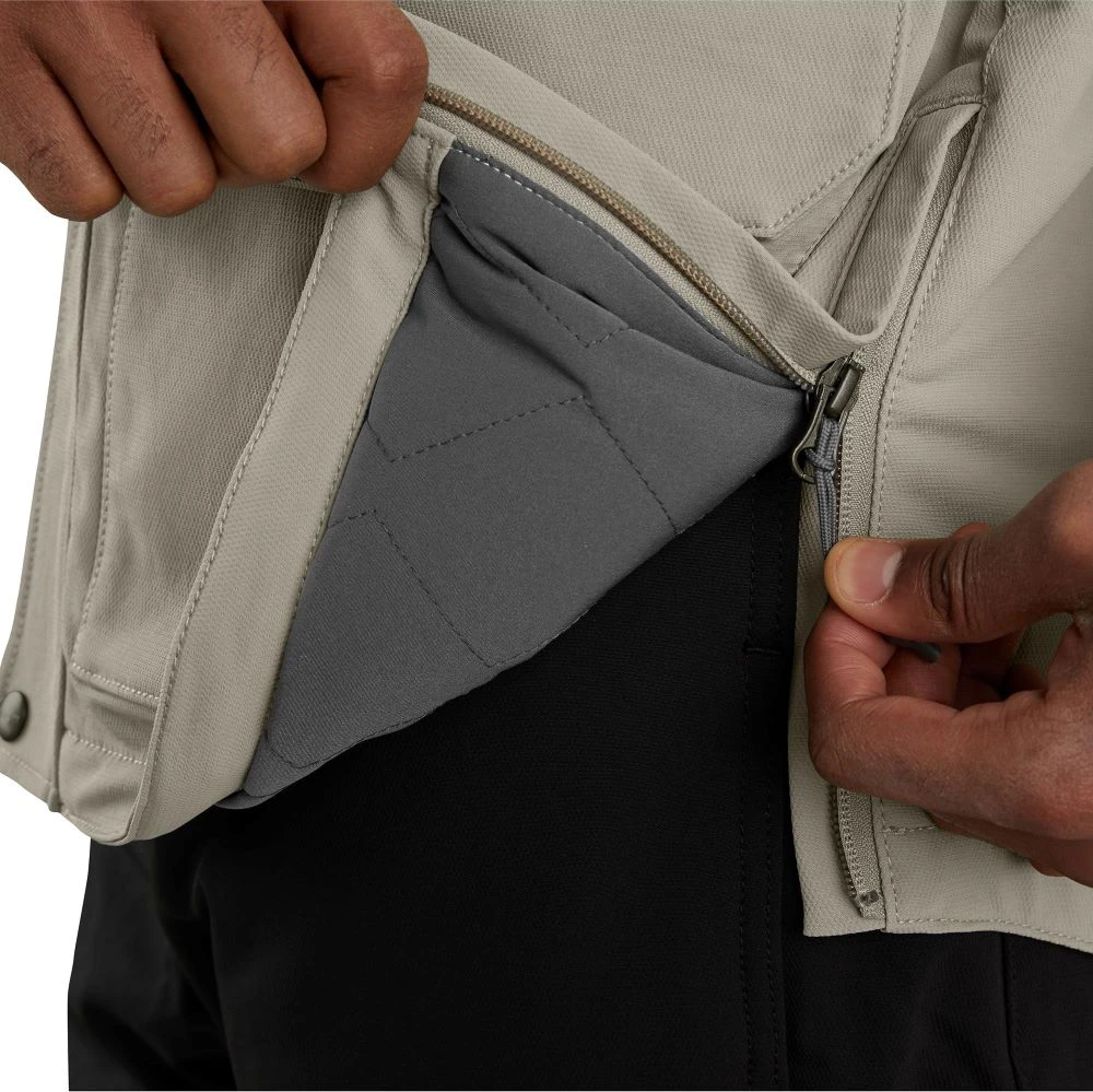 'Carhartt' Men's Super Dux™ Relaxed Fit Insulated Traditional Coat-Level 4 Extreme Warmth Rating - Greige 4 'Carhartt' Men's Super Dux™ Relaxed Fit Insulated Traditional Coat-Level 4 Extreme Warmth Rating - Greige - Image 4