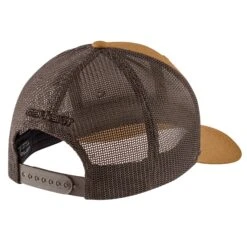Carhartt Men's Rugged Flex Twill Mesh-Back Logo Patch Cap - Carhartt Brown 3 Carhartt Men's Rugged Flex Twill Mesh-Back Logo Patch Cap - Carhartt Brown -Outdoor Clothing Sale 105216 BRN Back MF22 e 2 1024x1024@2x