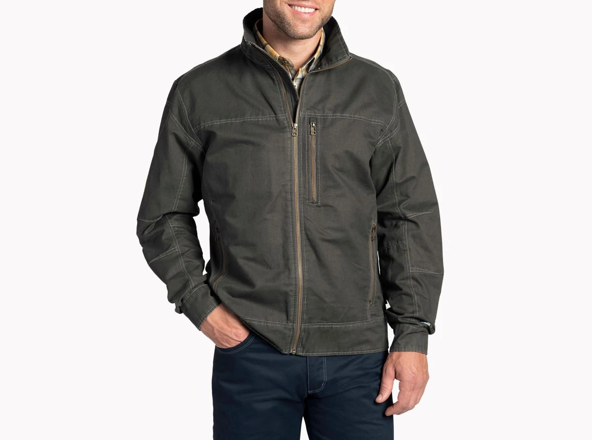 'Kuhl' Men's BURR™ Jacket - Gunmetal 1 'Kuhl' Men's BURR™ Jacket - Gunmetal