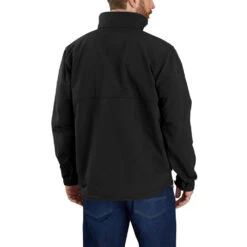 'Carhartt' Men's Super Dux™ Relaxed Fit Lightweight Mock Neck Jacket-Level 1 Warm Rating - Black 6 'Carhartt' Men's Super Dux™ Relaxed Fit Lightweight Mock Neck Jacket-Level 1 Warm Rating - Black -Outdoor Clothing Sale 105342 N04 AVB MS22 b 1024x1024@2x