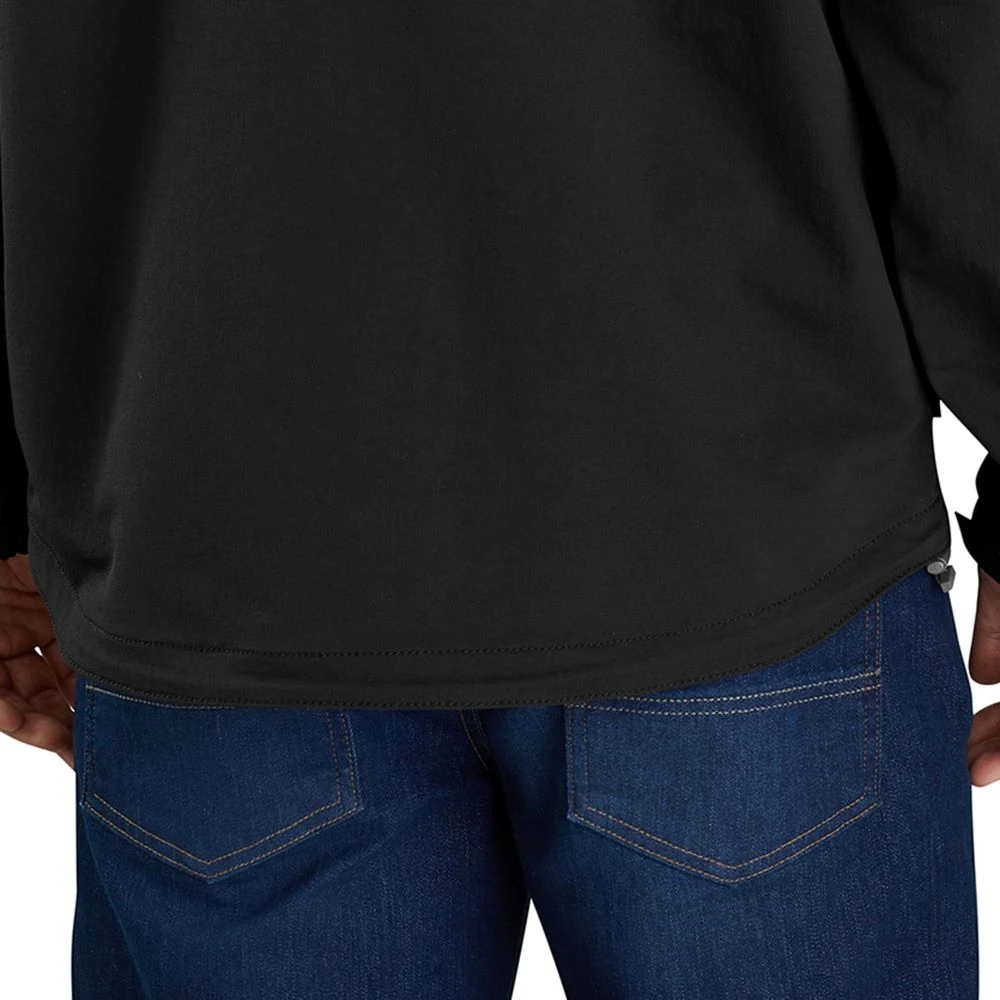 'Carhartt' Men's Super Dux™ Relaxed Fit Lightweight Mock Neck Jacket-Level 1 Warm Rating - Black 4 'Carhartt' Men's Super Dux™ Relaxed Fit Lightweight Mock Neck Jacket-Level 1 Warm Rating - Black - Image 4