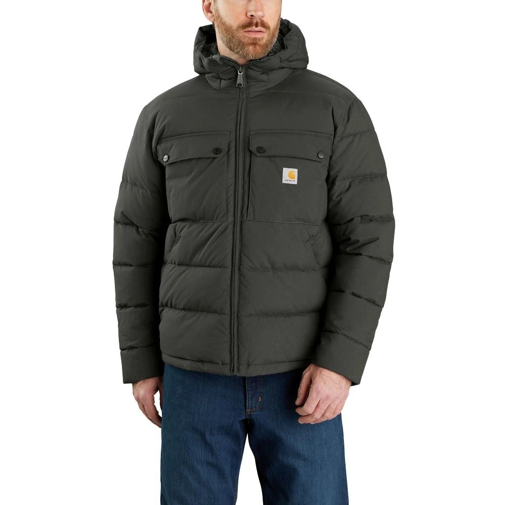 'Carhartt' Men's Montana Loose Fit Insulated Jacket-Level 4 Extreme Warmth Rating - Peat 1 'Carhartt' Men's Montana Loose Fit Insulated Jacket-Level 4 Extreme Warmth Rating - Peat