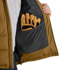 'Carhartt' Men's Montana Loose Fit Insulated Jacket-Level 4 Extreme Warmth Rating - Oak Brown -Outdoor Clothing Sale 105474 B33 FI01 MF22 b 1024x1024@2x