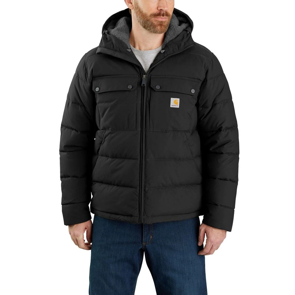 'Carhartt' Men's Montana Loose Fit Insulated Jacket-Level 4 Extreme Warmth Rating - Black 1 'Carhartt' Men's Montana Loose Fit Insulated Jacket-Level 4 Extreme Warmth Rating - Black