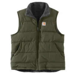 'Carhartt' Women's Montana Reversible Insulated Vest - Basil 5 'Carhartt' Women's Montana Reversible Insulated Vest - Basil -Outdoor Clothing Sale 105607 G72 WF22 e 1024x1024@2x