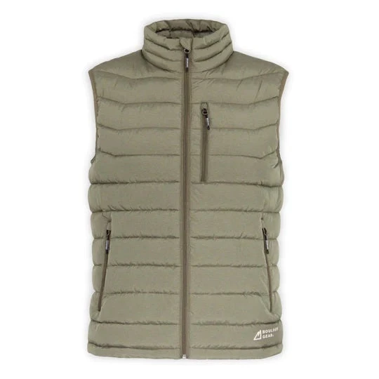 'Boulder Gear' Women's Sawyer Puffy Vest - Moss 1 'Boulder Gear' Women's Sawyer Puffy Vest - Moss