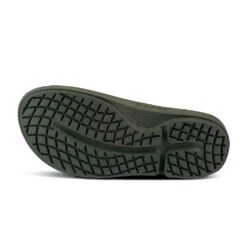 'OOFOS' Unisex OOahh Slide Sandal - Forest Green -Outdoor Clothing Sale 1100FORGREEN shot7 1024x1024@2x