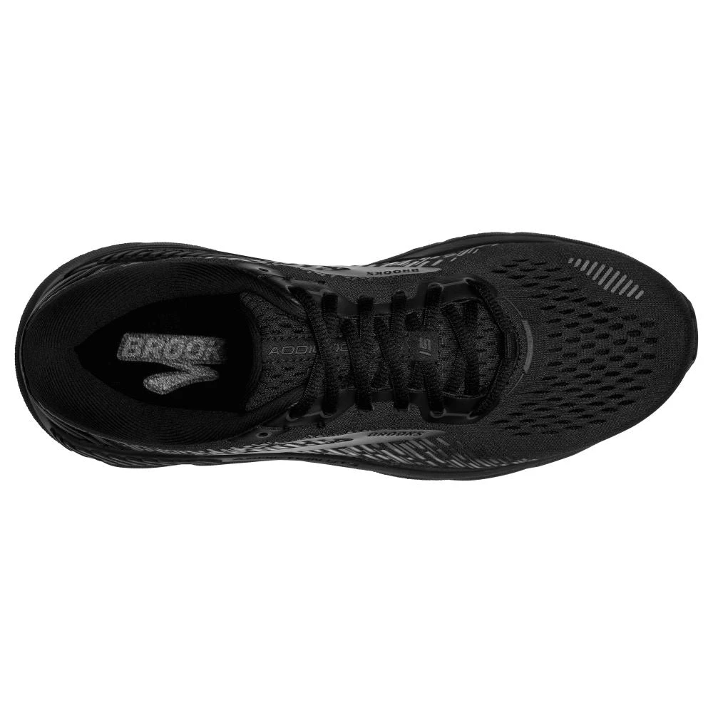 'Brooks' Men's Addiction GTS 15 - Black / Black / Ebony 3 'Brooks' Men's Addiction GTS 15 - Black / Black / Ebony - Image 3