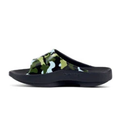 'OOFOS' Women's OOahh Slide Limited Edition - Jungle Camo -Outdoor Clothing Sale 1103BKJUNGCMO shot4 1024x1024@2x