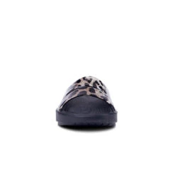 'OOFOS' Women's OOahh Slide Limited Edition - Black / Cheetah -Outdoor Clothing Sale 1103BLKCHEET shot3 1024x1024@2x