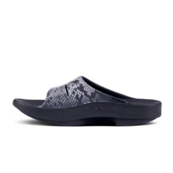 'OOFOS' Women's OOahh Slide Limited Edition - Black / Snake 11 'OOFOS' Women's OOahh Slide Limited Edition - Black / Snake -Outdoor Clothing Sale 1103SNAKE shot4 1024x1024@2x