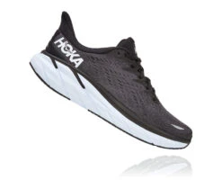 'HOKA' Men's Clifton 8 - Black / White (Wide) -Outdoor Clothing Sale 1119393 BWHT 2 b536bae1 712a 4ad1 baf3 f3ae34b5074a 1024x1024@2x