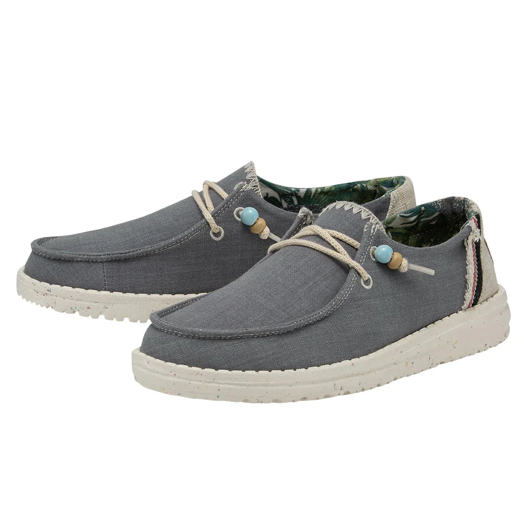 'Hey Dude' Women's Wendy Natural (Fringe) - Indigo 1 'Hey Dude' Women's Wendy Natural (Fringe) - Indigo