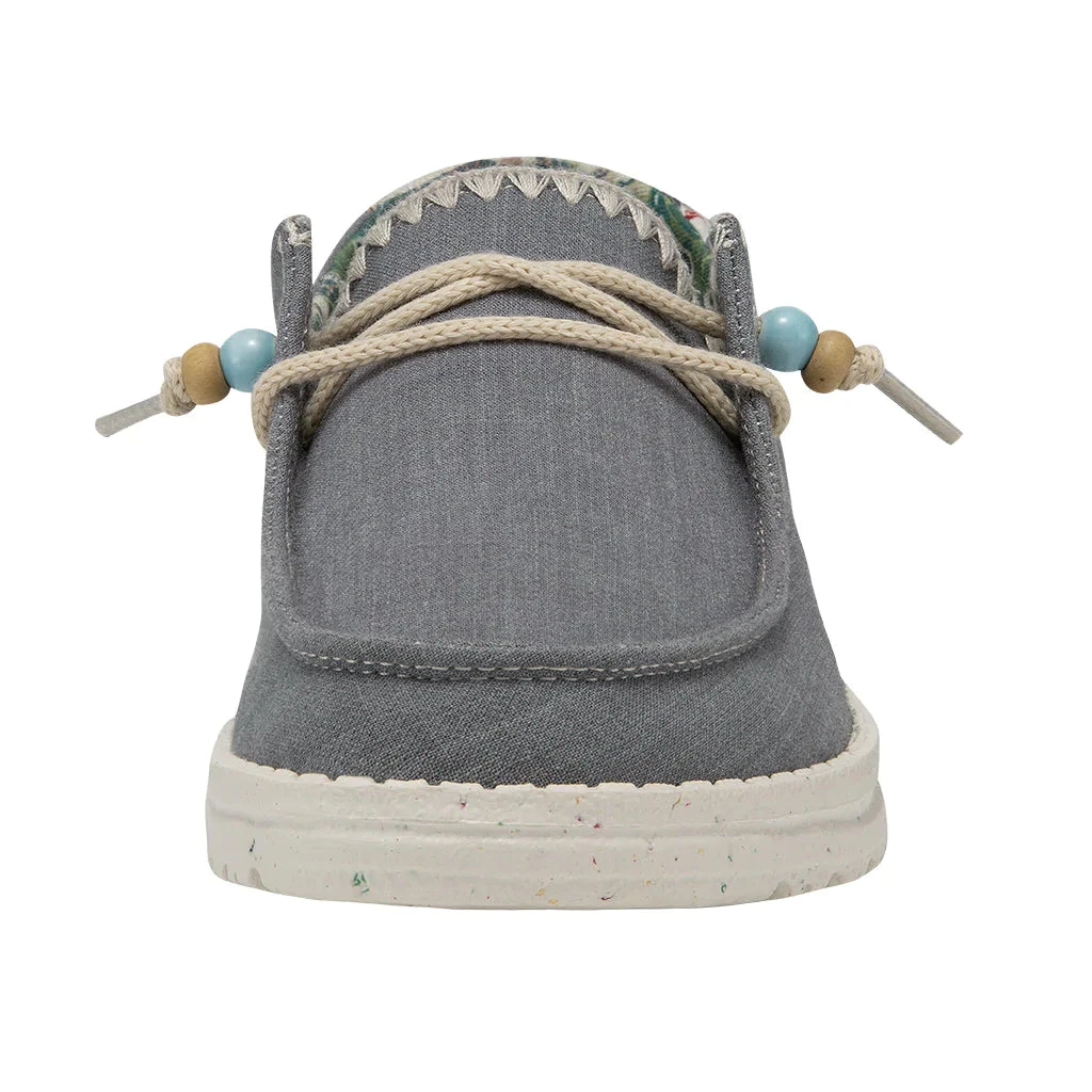 'Hey Dude' Women's Wendy Natural (Fringe) - Indigo 4 'Hey Dude' Women's Wendy Natural (Fringe) - Indigo - Image 4