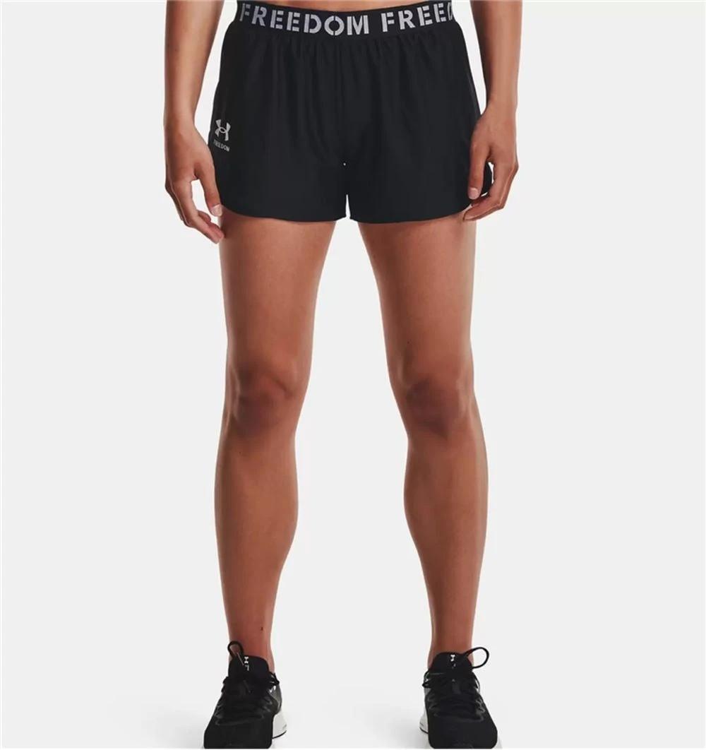 'Under Armour' Women's Freedom Play Up Shorts - Black 1 'Under Armour' Women's Freedom Play Up Shorts - Black