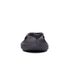 'OOFOS' Women's OOlala Thong - Black Patent -Outdoor Clothing Sale 1400BLK 3 1024x1024@2x