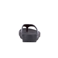 'OOFOS' Women's OOlala Thong - Black Patent -Outdoor Clothing Sale 1400BLK 5 1024x1024@2x