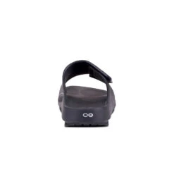 'OOFOS' Unisex OOahh Sport Flex Sandal - Black Matte -Outdoor Clothing Sale 1550BLKMATTE shot5 1024x1024@2x