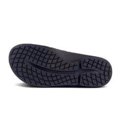 'OOFOS' Unisex OOahh Sport Flex Sandal - Black Matte -Outdoor Clothing Sale 1550BLKMATTE shot7 1024x1024@2x