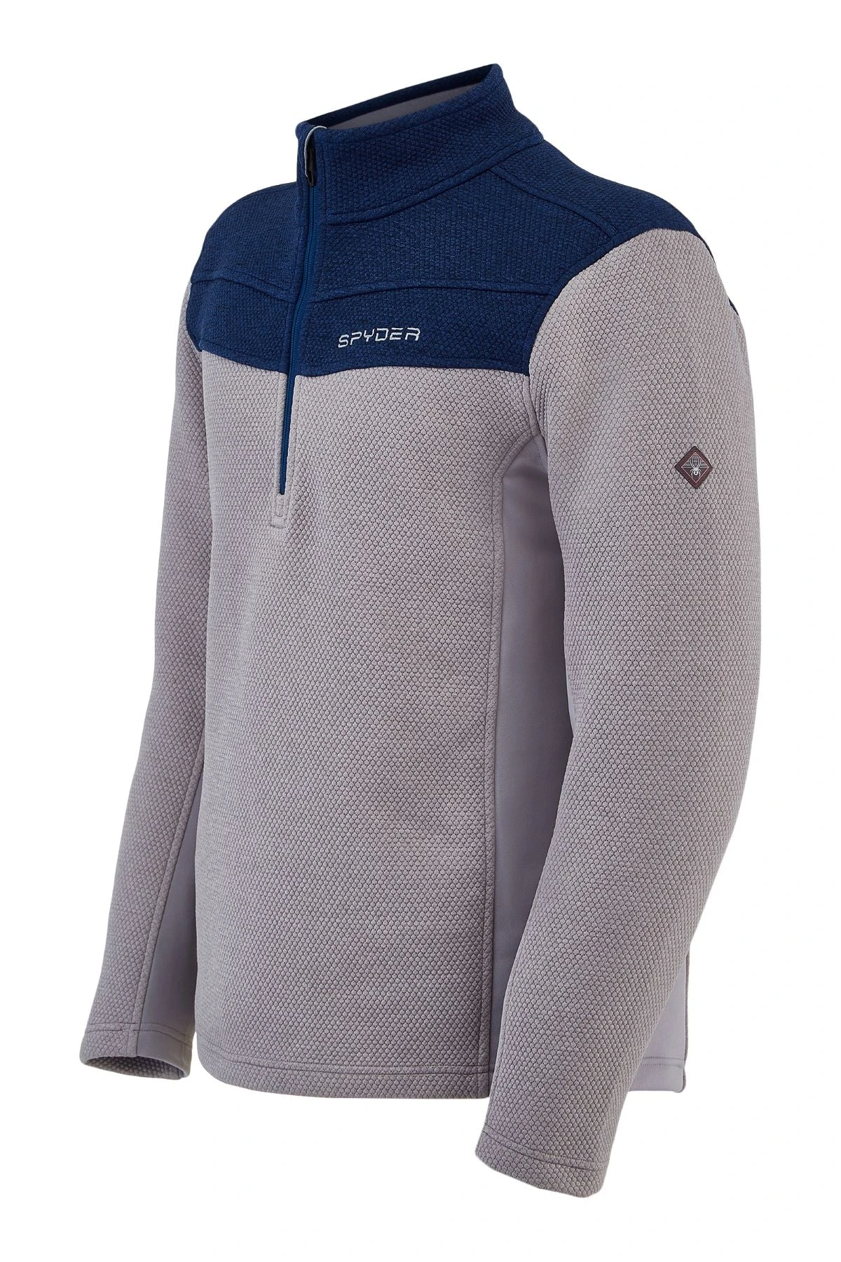 'Spyder' Men's Encore 1/2 Zip Fleece - Alloy Abyss 4 'Spyder' Men's Encore 1/2 Zip Fleece - Alloy Abyss - Image 4