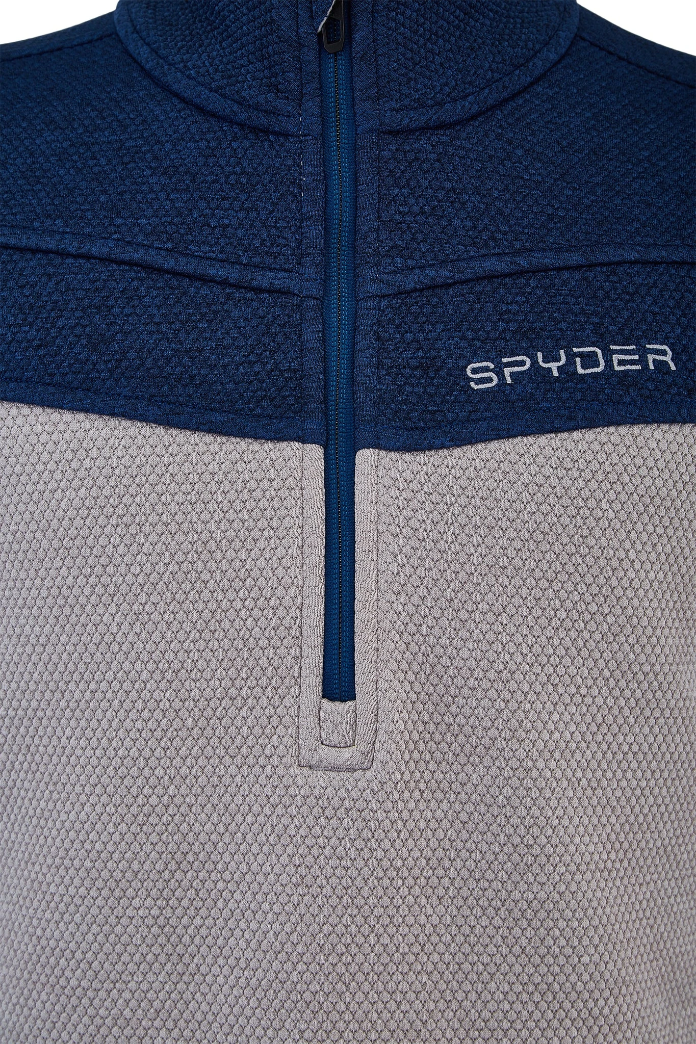 'Spyder' Men's Encore 1/2 Zip Fleece - Alloy Abyss 3 'Spyder' Men's Encore 1/2 Zip Fleece - Alloy Abyss - Image 3