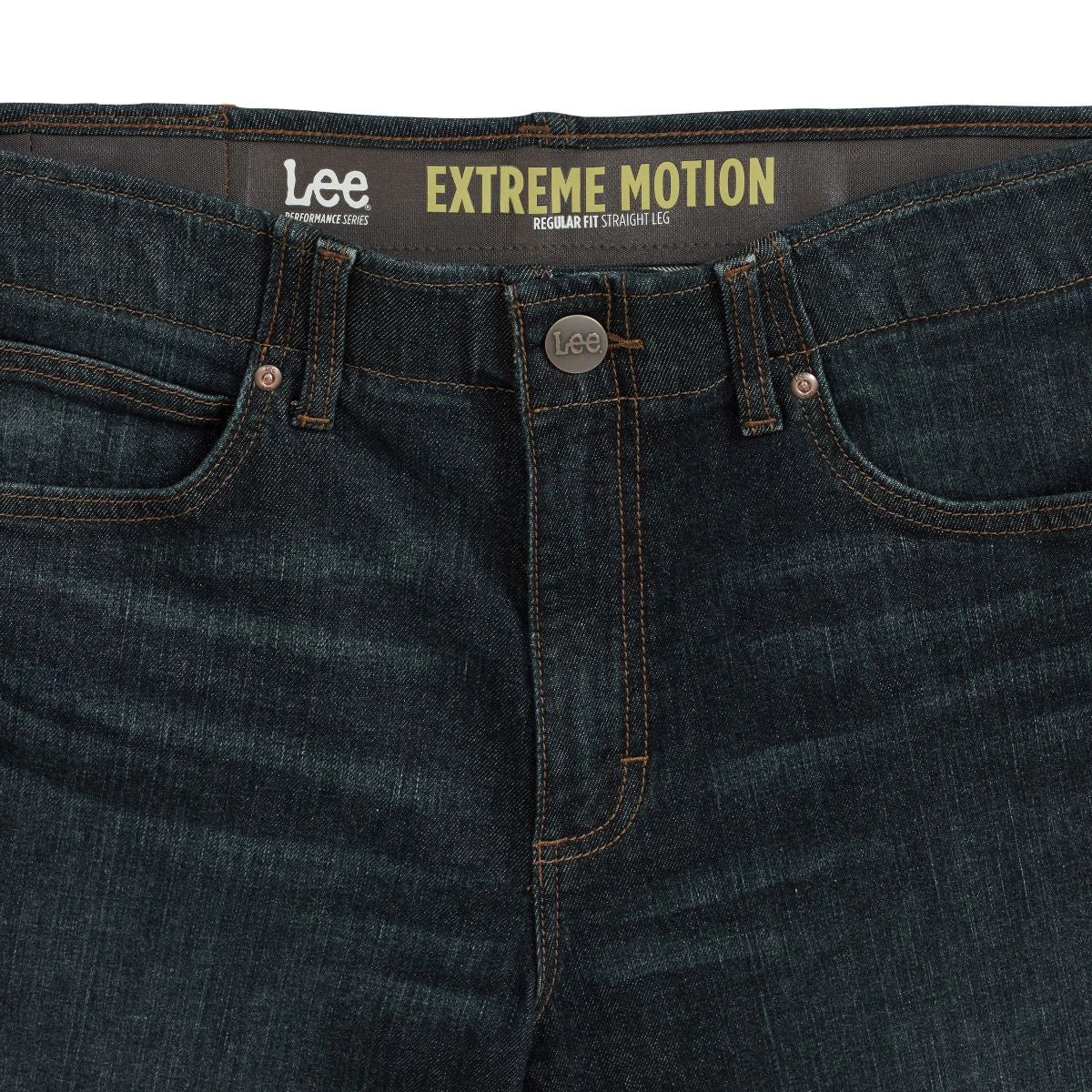 'Lee' Men's Extreme Motion Regular Fit Straight Leg - Night Owl 4 'Lee' Men's Extreme Motion Regular Fit Straight Leg - Night Owl - Image 4