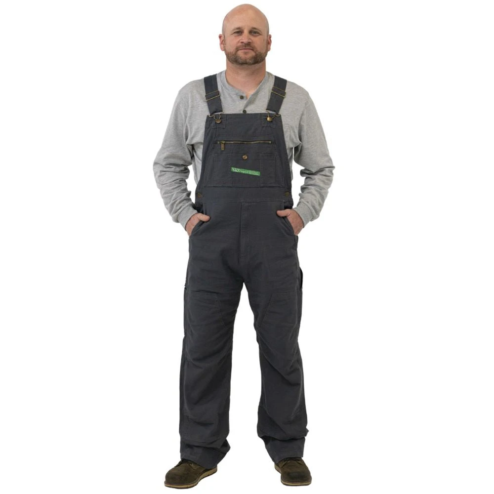 'Key' Men's Flex Duck Bib Overall - Slate 1 'Key' Men's Flex Duck Bib Overall - Slate