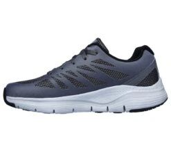 'Skechers' Men's Arch Fit-Charge Back - Charcoal / Black (Extra Wide) -Outdoor Clothing Sale 232042 CCBK E 1024x1024@2x