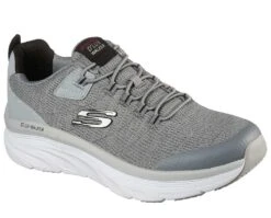 'Skechers' Men's D'Lux Walker-Pensive - Gray / Black (Extra Wide) -Outdoor Clothing Sale 23441 main 5 1024x1024@2x